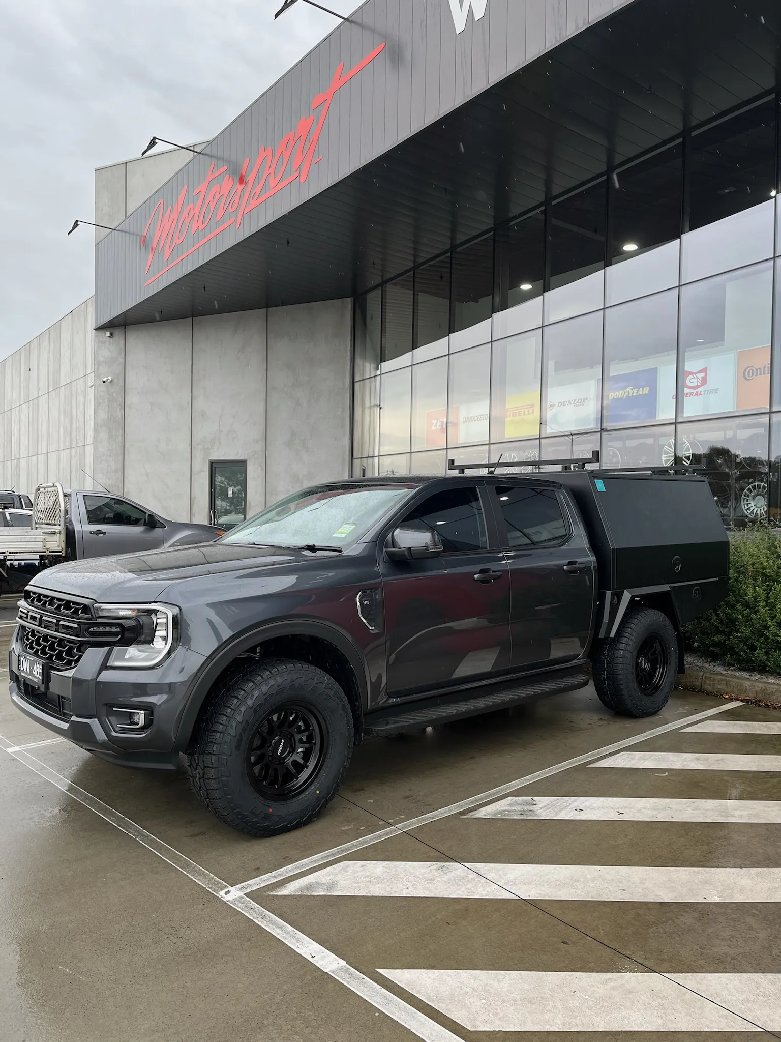 FORD RANGER with ROH ARC 17X9 MATTE BLACK with FALKEN WILDPEAK AT3W |  | FORD
